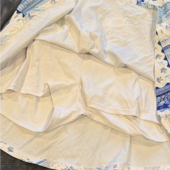 Altar'd State Blue and Cream Patchwork Quilt - Picture 2 of 3